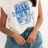 Salty Sardines Vintage Muscle Tank