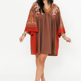 Fall Favorite Mini Dress | Mocha