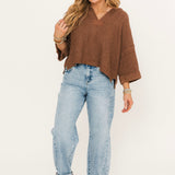 Loralei Sweater | Chestnut