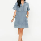 Blue Jean Baby Mini Dress