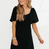 On The Way Mini Dress | Black