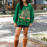 Licensed Emerald City Sweatshirt | Queen Of Sparkles