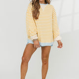 Classic Striped Crew | Dandelion Combo
