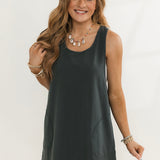 Sunny & 75 Tank Dress | Charcoal