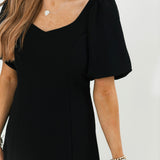 On The Way Mini Dress | Black