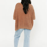 Knit Pullover Sweater | Wooden