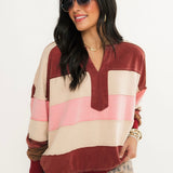 Harper Striped Pullover