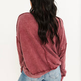 Comfort Club Top | Mulberry