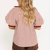 Blake Zip Up Top | Brick