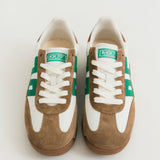 Jogger M Sneakers | White Camel Green