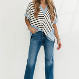 Lola High Rise Ankle Straight Jeans