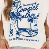 Cowgirl Beach Club Muscle Tank