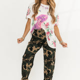 Troop Barrel Leg Jeans | Camo