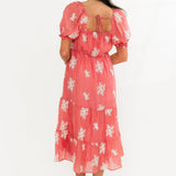Heirloom Mist Midi Dress | Mauve