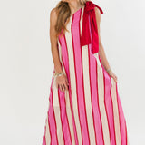 Coastal Cool Maxi Dress | Pink