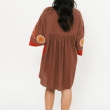 Fall Favorite Mini Dress | Mocha