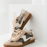 Notice Mesh Sneakers | Light Leopard Mesh