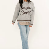 See You, Cowboy! Sweater | Grey