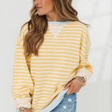 Classic Striped Crew | Dandelion Combo