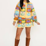 Pastel Colorblock Pumpkin Skirt | Queen Of Sparkles