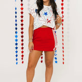 Murphy Track Skirt | Red
