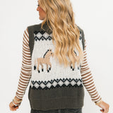 Prairie Pony Sweater Vest