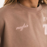 It Costs $0 Vintage Taupe Crewneck