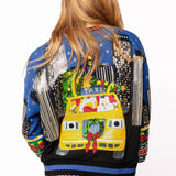 Christmas Taxi NYC Scene Sweatshirt