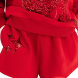 Red QOS Sparkle Logo Short | Queen Of Sparkles