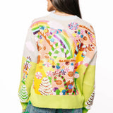 Multi Christmas Candyland Knit Sweater | Queen Of Sparkles