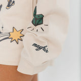 Feeling Lucky Reversible Crewneck Sweatshirt