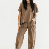 Luxe Leisure Set | Brown