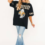 Volunteers Oversized Graphic Tee | Black