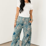 Daisy Daze Pants | Vintage Navy