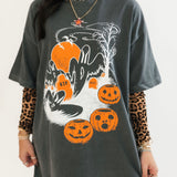 Sheer Long Sleeve | Leopard