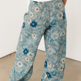 Daisy Daze Pants | Vintage Navy