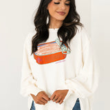 Graphic Camden Sweatshirt | Sardine Combo