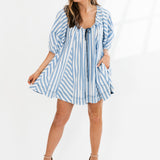 Bop Around Romper | Oxford Combo