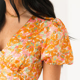 Sunset Garden Mini Dress