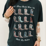 Boots For Walking Merch Tee