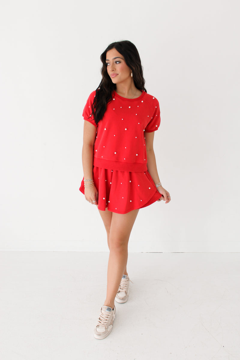 AMERICAN SUMMER TOP | RED