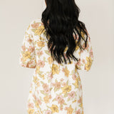 Wildflower Denim Mini Dress