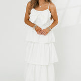 Margot Midi Dress | White