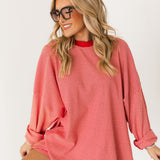 Cassandra Striped Short | Red