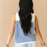 Licensed Florida Mascot Striped Knit Tank | Queen Of Sparkles