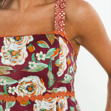 Falling For Florals Midi Dress