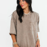 Ready To Lounge Top | Mocha