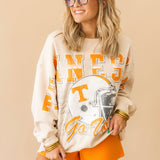 Tennessee Go Vols Oversized Sweatshirt