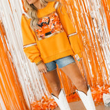 Licensed Tennessee Mascot Image Sweatshirt | Queen Of Sparkles