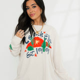 Coachella Collage Merch Dirty White Tee